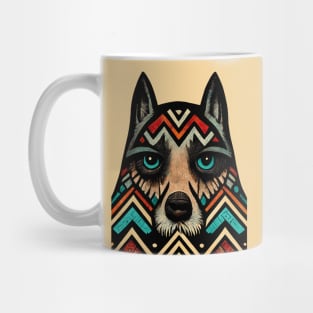 Aztec Wolf I Mug